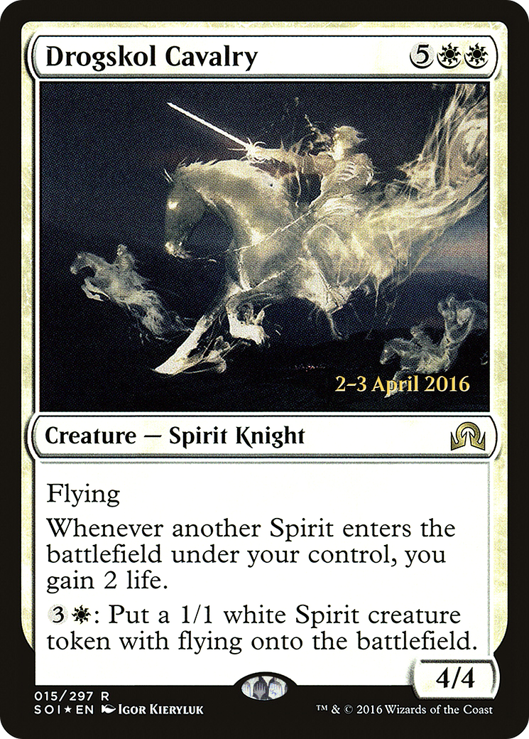 Cavalerie de Drogskol [Promos d'Avant-première Ombres sur Innistrad] 