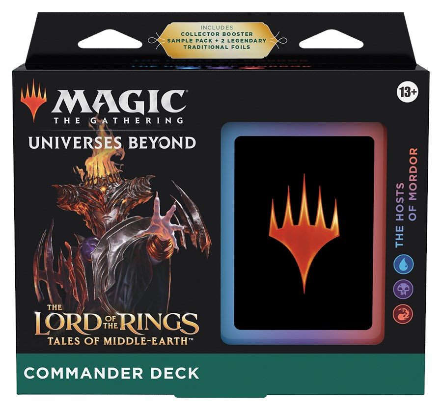 The Lord of the Rings: Tales of Middle-earth - Commander Deck (The Hosts of Mordor) - Trinity Hobby