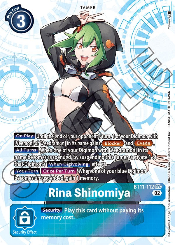 Rina Shinomiya [BT11-112] [Dimensional Phase] - Trinity Hobby