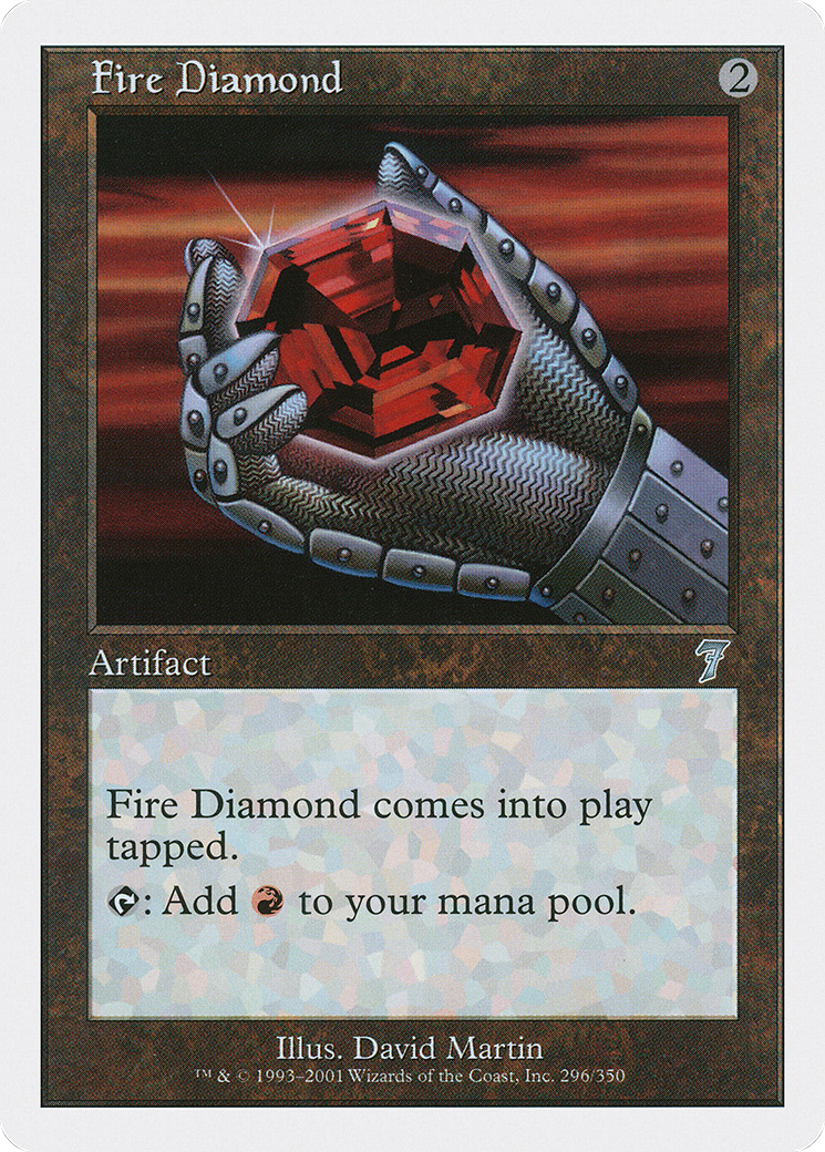 Fire Diamond [Seventh Edition] - Trinity Hobby