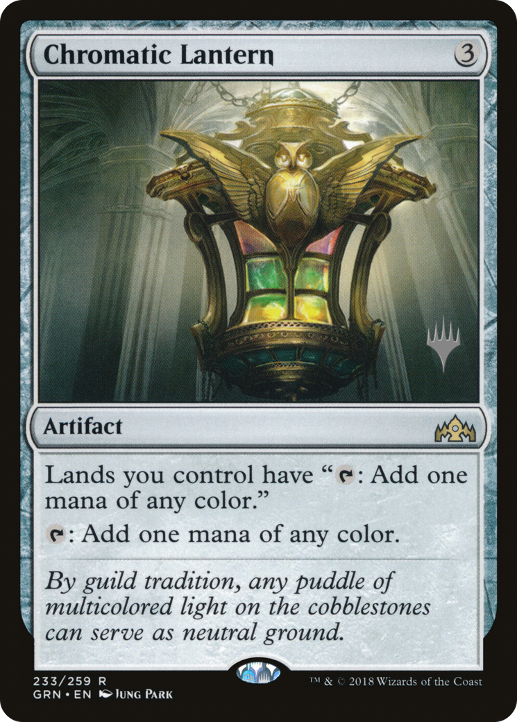 Chromatic Lantern (Promo Pack) [Guilds of Ravnica Promos] - Trinity Hobby