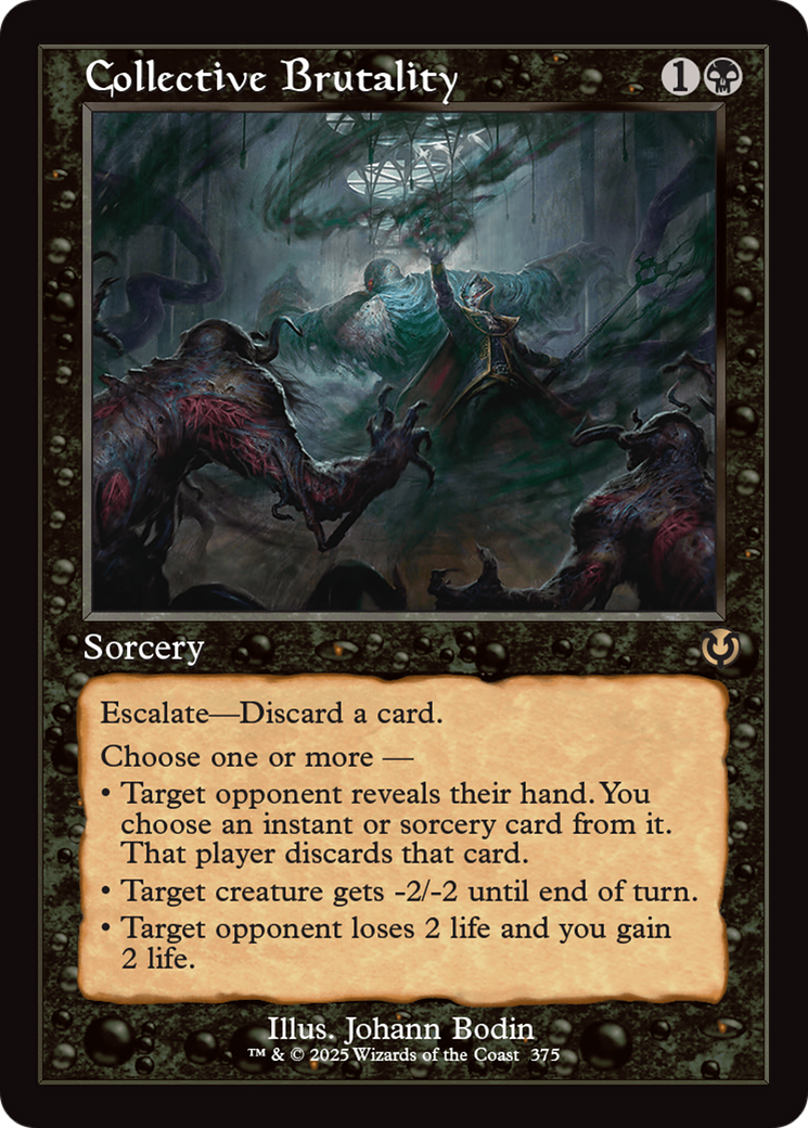 Collective Brutality (Retro Frame) [Innistrad Remastered] - Trinity Hobby