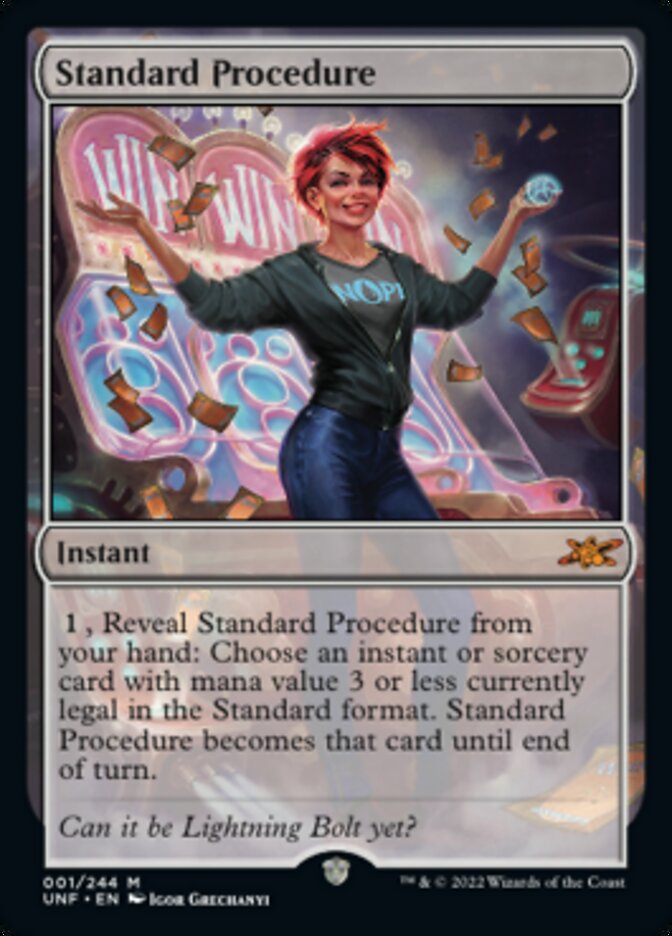 Standard Procedure [Unfinity] - Trinity Hobby