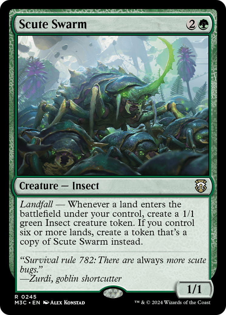 Scute Swarm [Modern Horizons 3 Commander] - Trinity Hobby