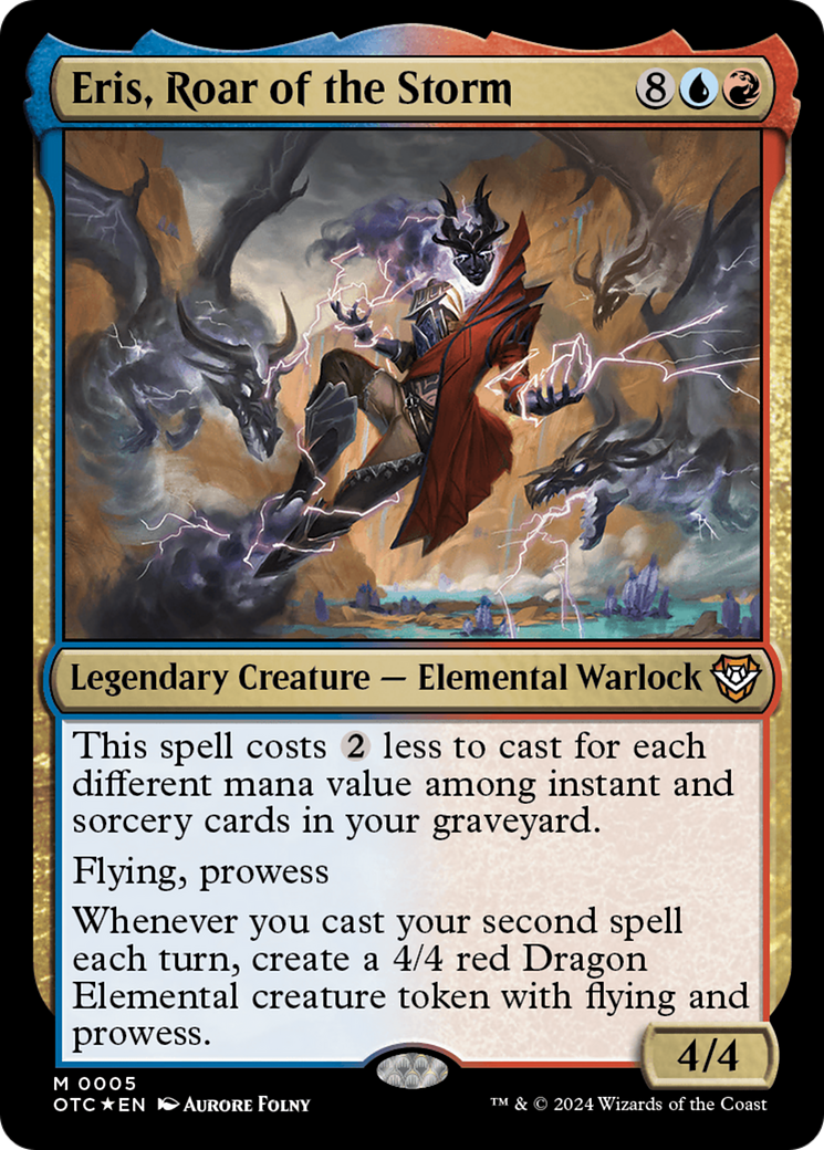Eris, Roar of the Storm [Outlaws of Thunder Junction Commander]