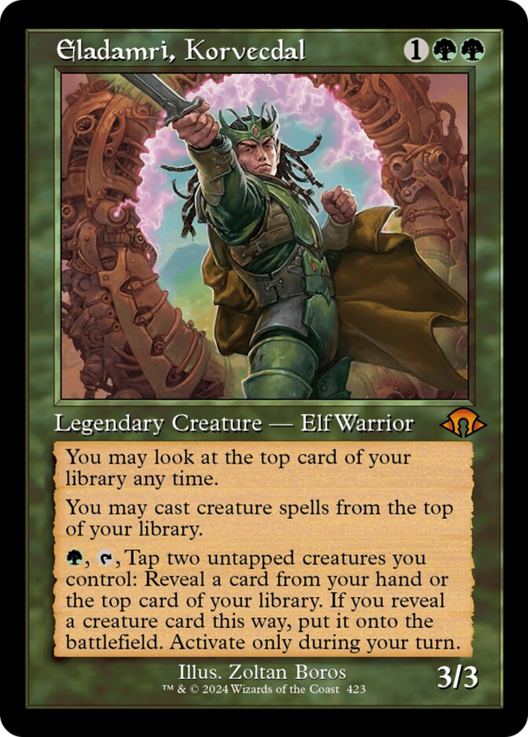Eladamri, Korvecdal (Retro) [Modern Horizons 3] - Trinity Hobby