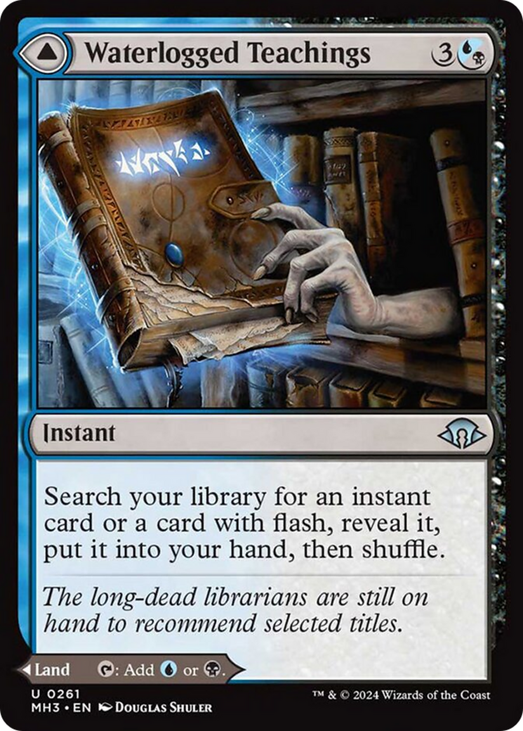 Waterlogged Teachings //Inundated Archive [Modern Horizons 3] - Trinity Hobby