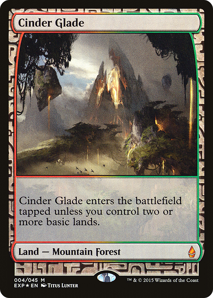 Cinder Glade [Zendikar Expeditions] - Trinity Hobby
