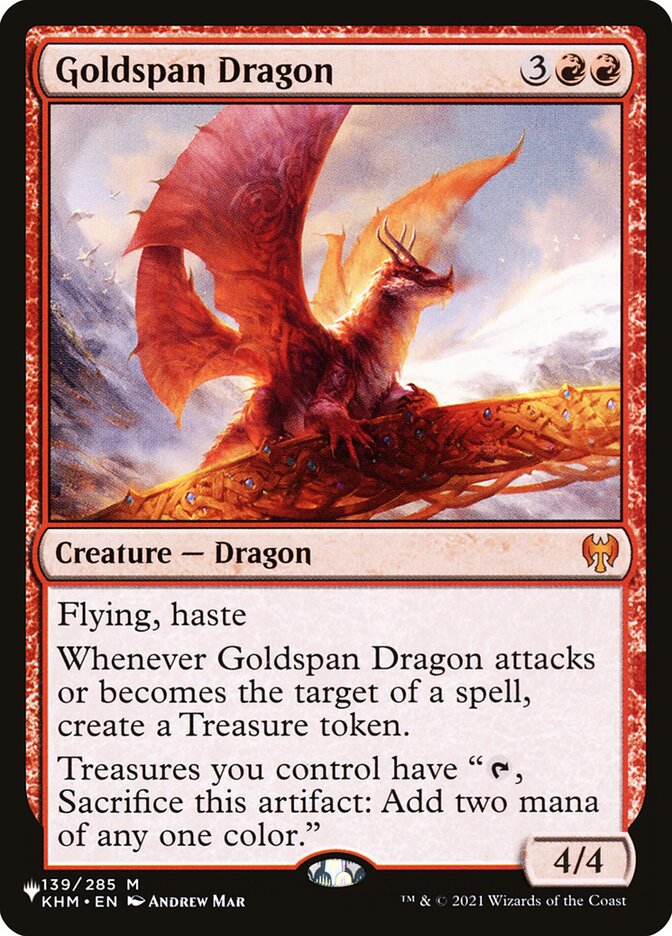 Goldspan Dragon [The List] - Trinity Hobby