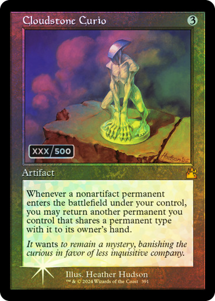 Cloudstone Curio (Retro) (Serialized) [Ravnica Remastered] - Trinity Hobby