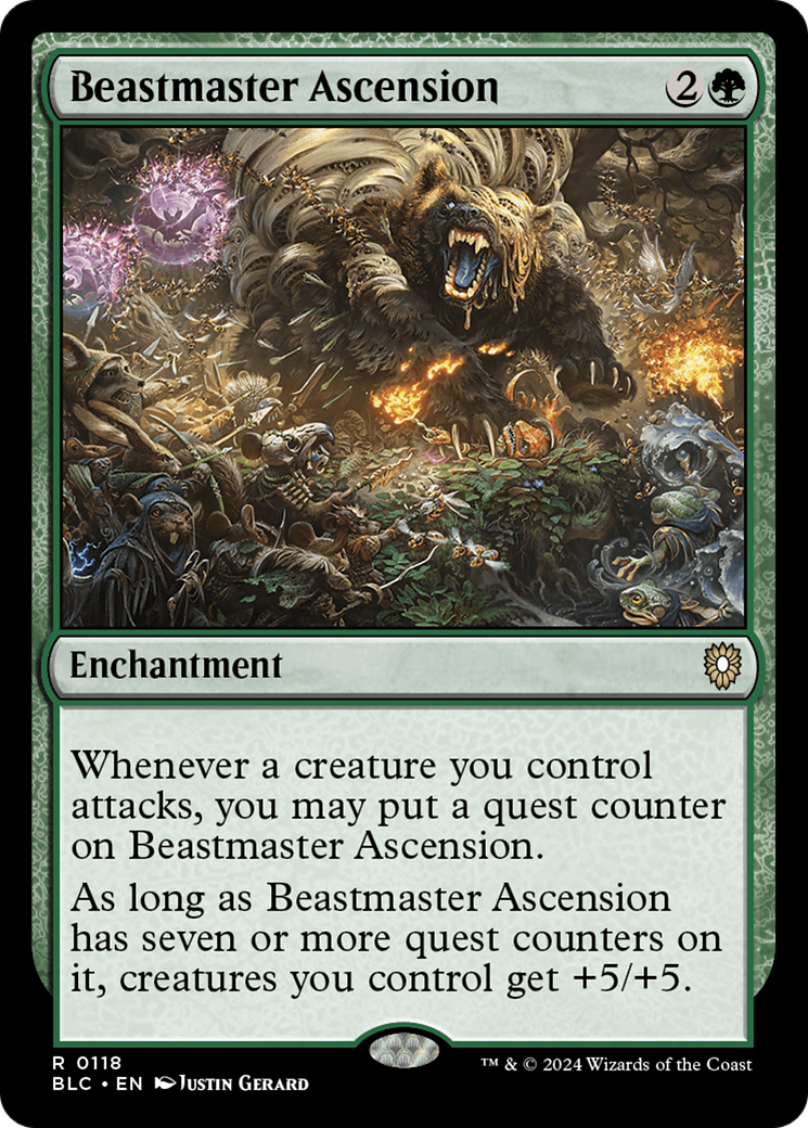 Beastmaster Ascension [Bloomburrow Commander] - Trinity Hobby