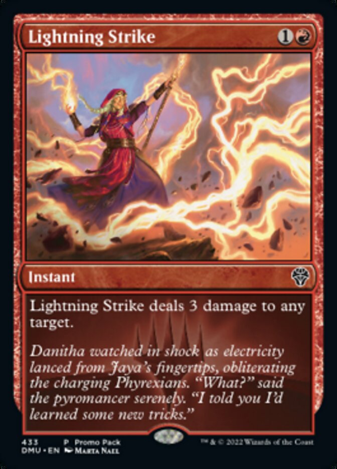 Lightning Strike (Promo Pack) [Dominaria United Promos] - Trinity Hobby