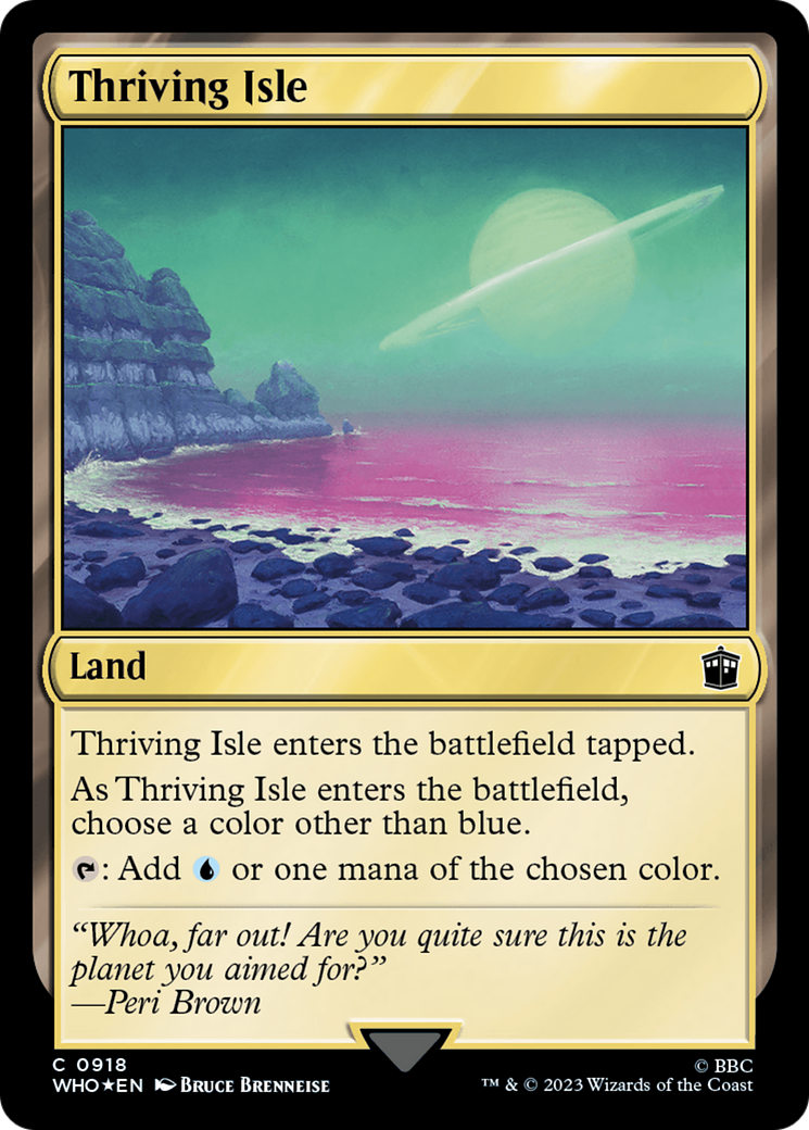 Thriving Isle (Surge Foil) [Doctor Who] - Trinity Hobby