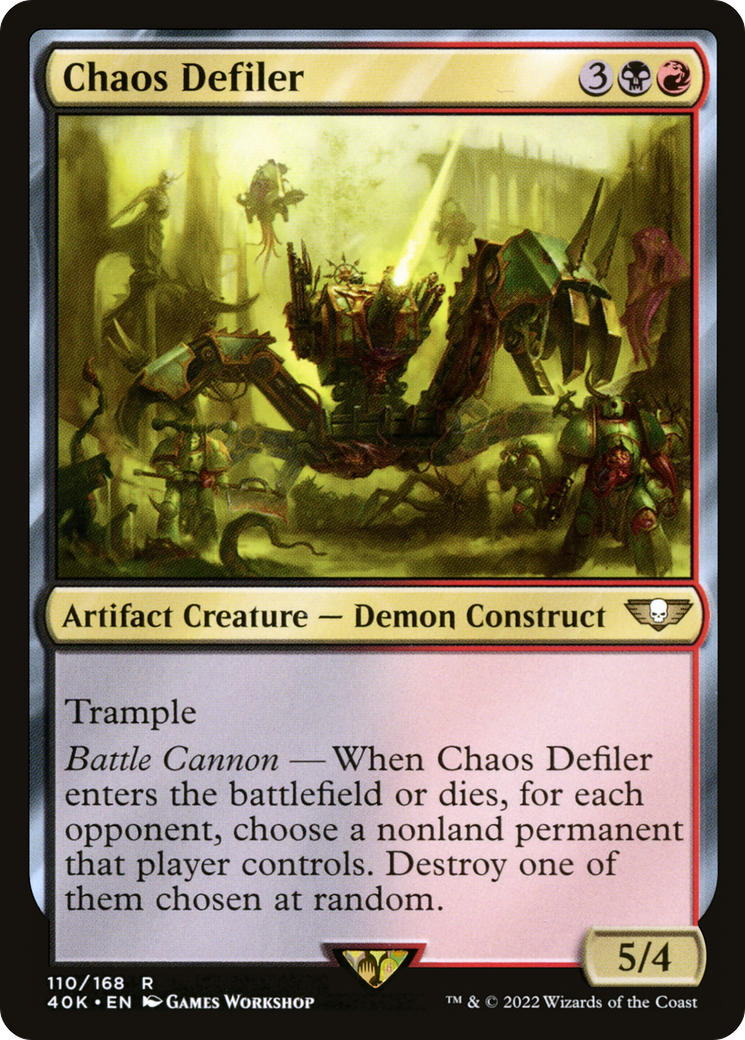 Chaos Defiler [Warhammer 40,000] - Trinity Hobby
