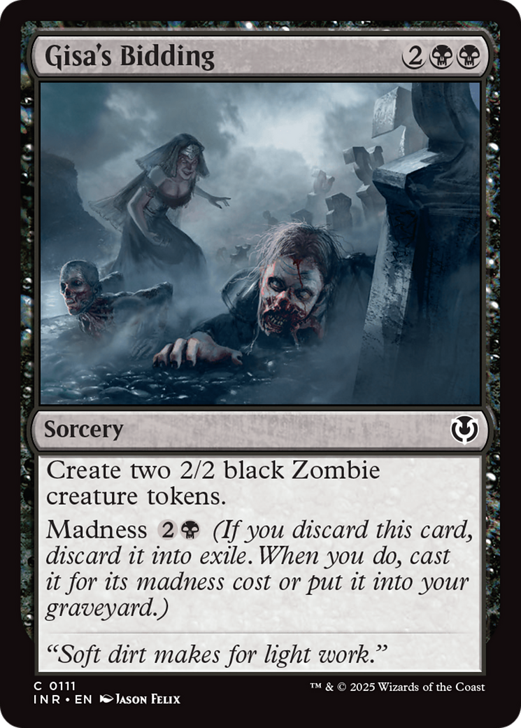 Gisa's Bidding [Innistrad Remastered] - Trinity Hobby