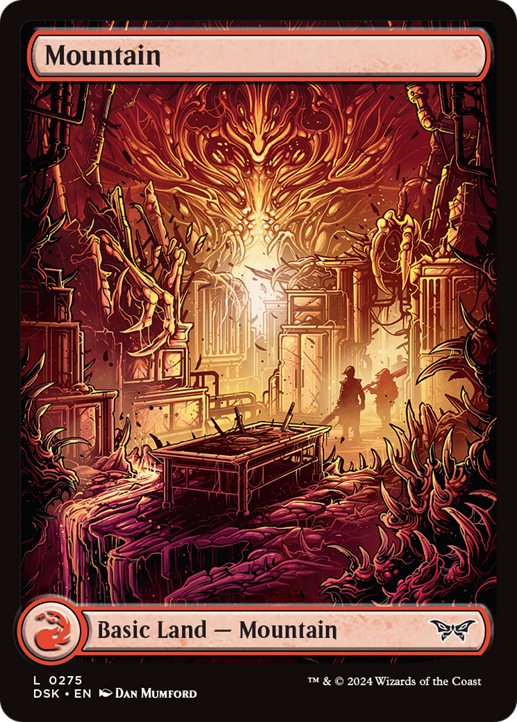 Mountain (275) - Full Art [Duskmourn: House of Horror] - Trinity Hobby