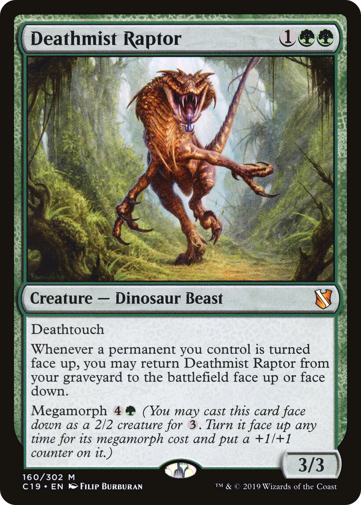Deathmist Raptor [Commander 2019] - Trinity Hobby