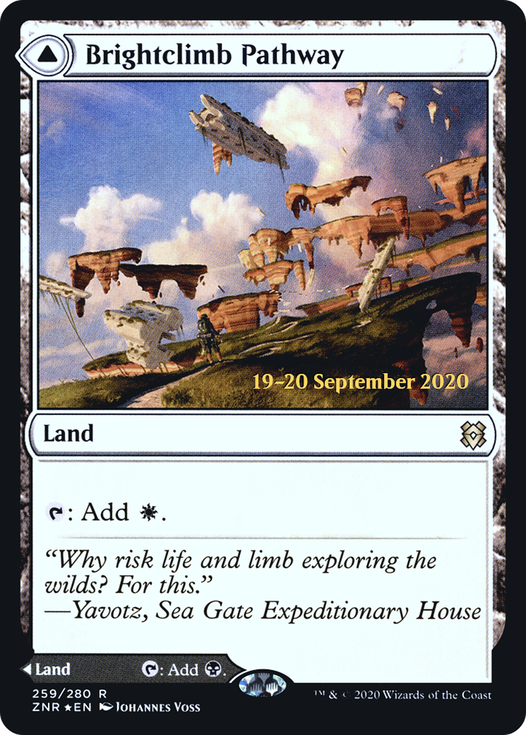 Brightclimb Pathway // Grimclimb Pathway [Zendikar Rising Prerelease Promos] - Trinity Hobby