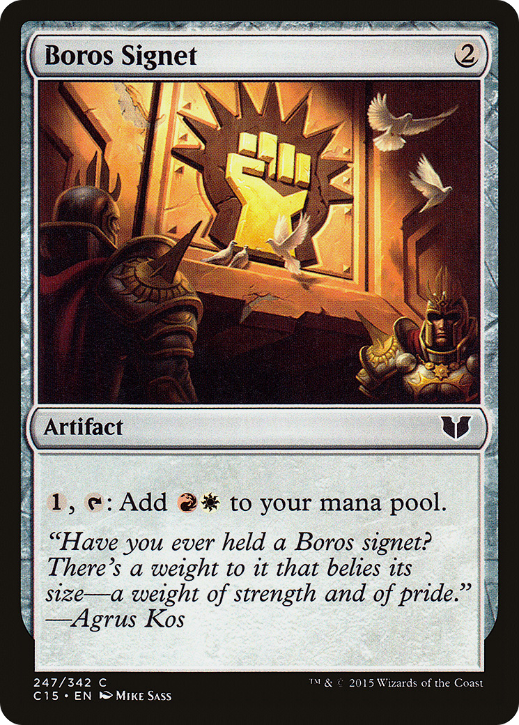 Boros Signet [Commander 2015] - Trinity Hobby