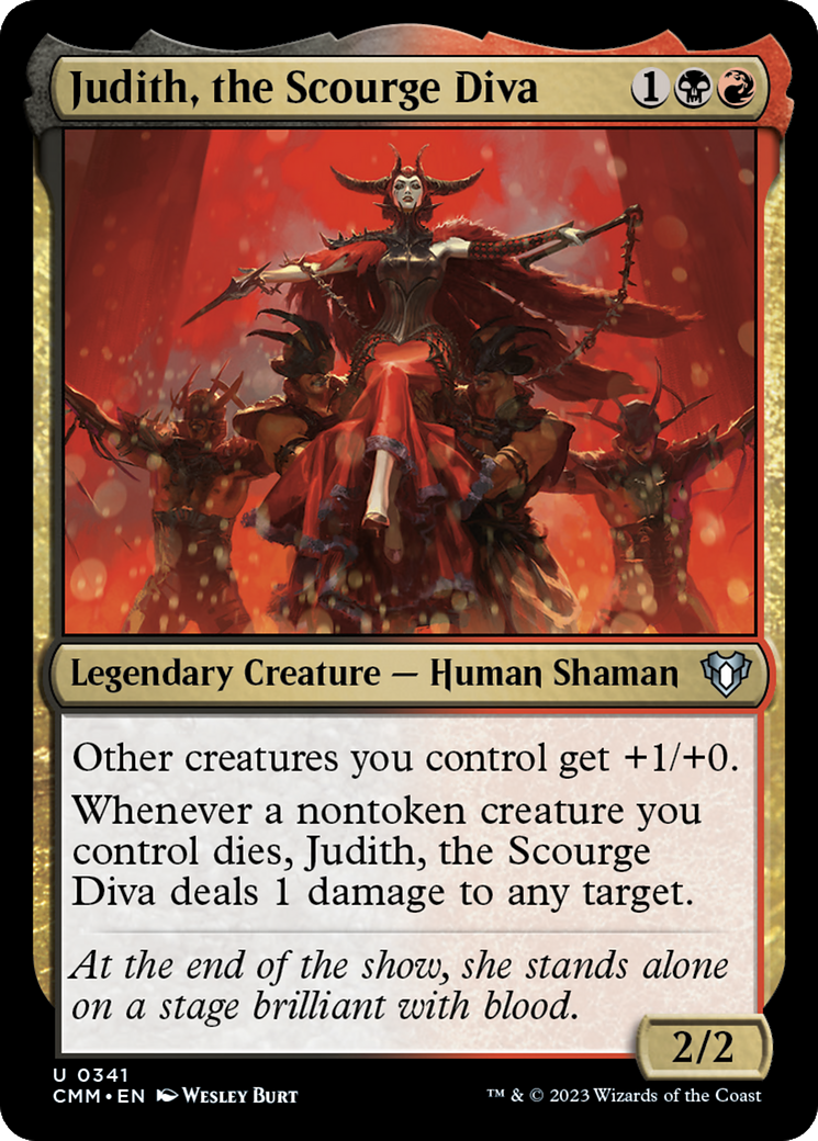 Judith, the Scourge Diva [Commander Masters] - Trinity Hobby