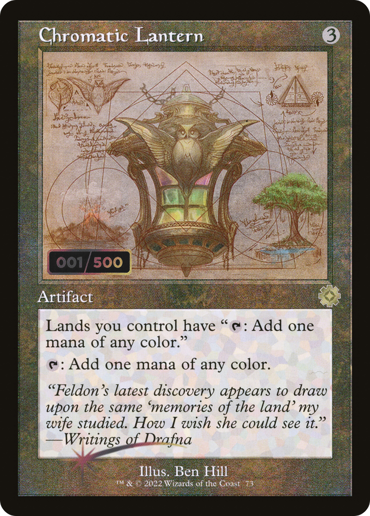 Chromatic Lantern (Retro Schematic) (Serialized) [The Brothers' War Retro Artifacts] - Trinity Hobby