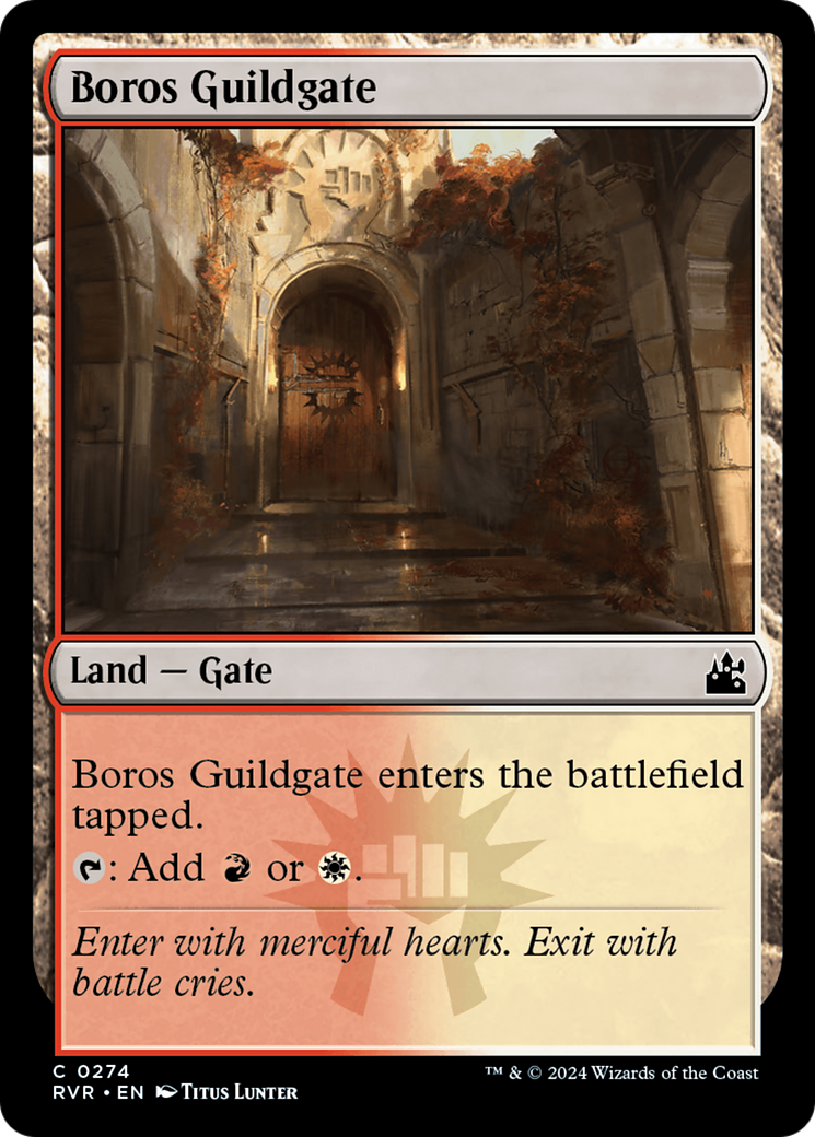 Boros Guildgate [Ravnica Remastered] - Trinity Hobby