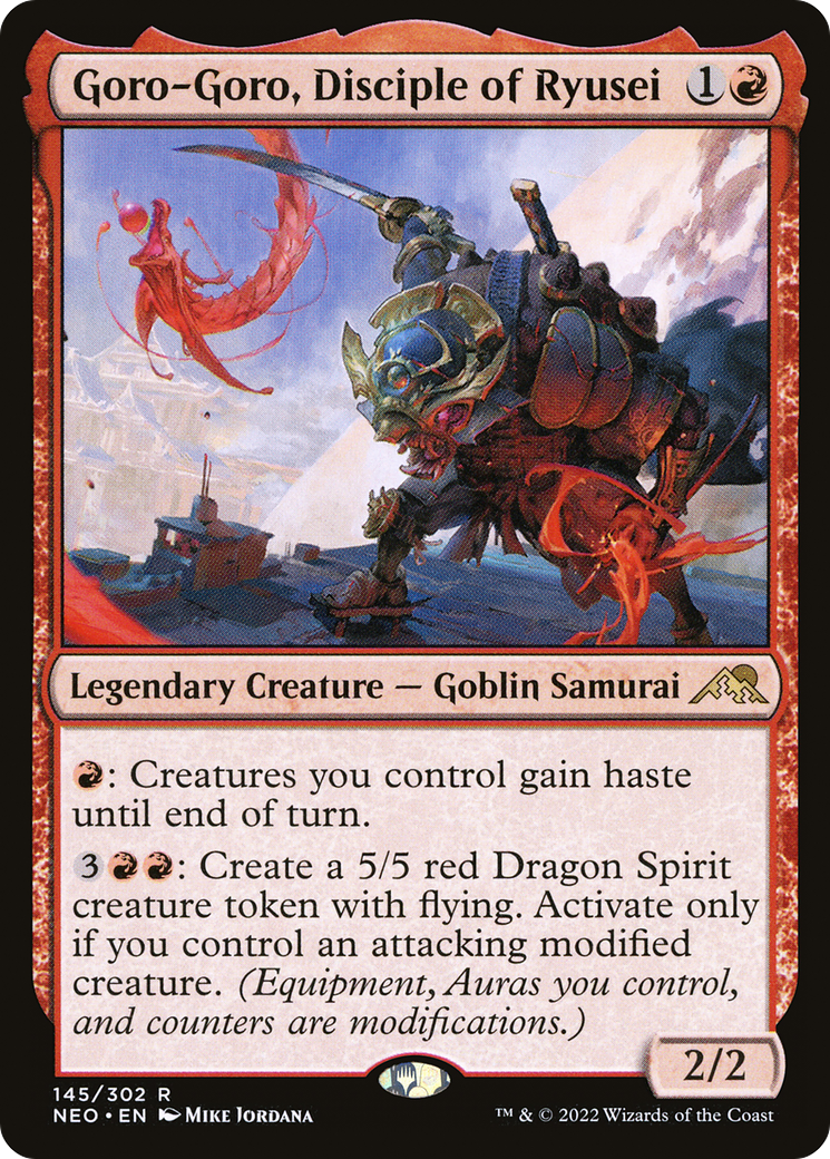 Goro-Goro, disciple de Ryusei [Kamigawa : Dynastie des Néons] 