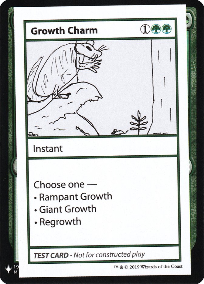 Growth Charm [Mystery Booster Playtest Cards] - Trinity Hobby