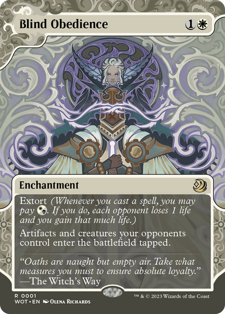 Blind Obedience [Wilds of Eldraine: Enchanting Tales] - Trinity Hobby
