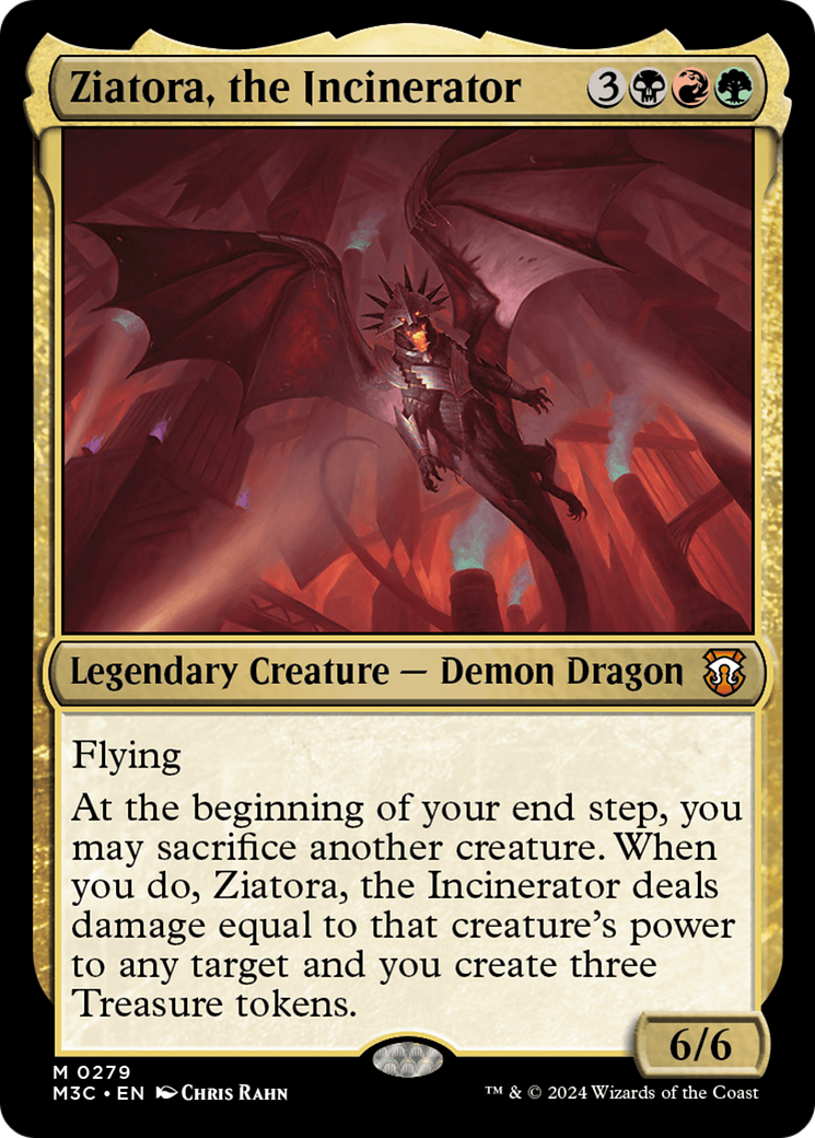 Ziatora, the Incinerator [Modern Horizons 3 Commander] - Trinity Hobby