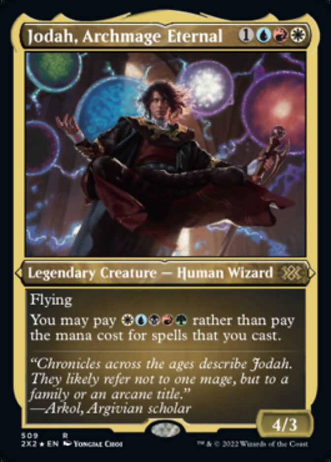 Jodah, Archmage Eternal (Foil Etched) [Double Masters 2022] - Trinity Hobby