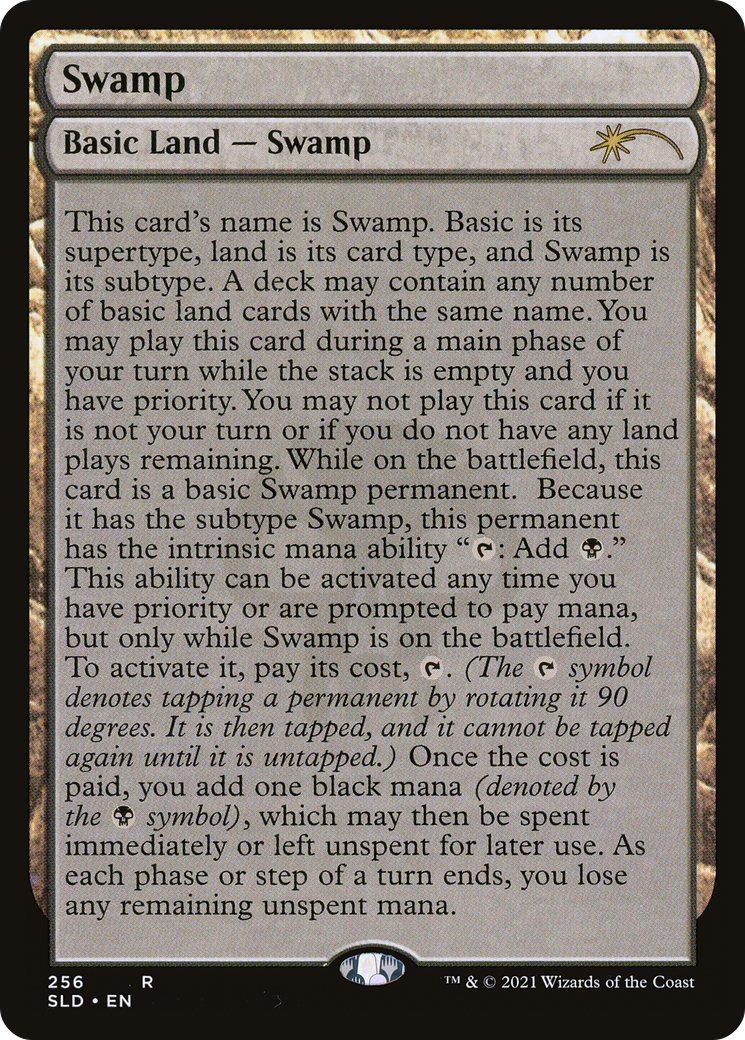 Swamp (256) [Secret Lair Drop Series] - Trinity Hobby