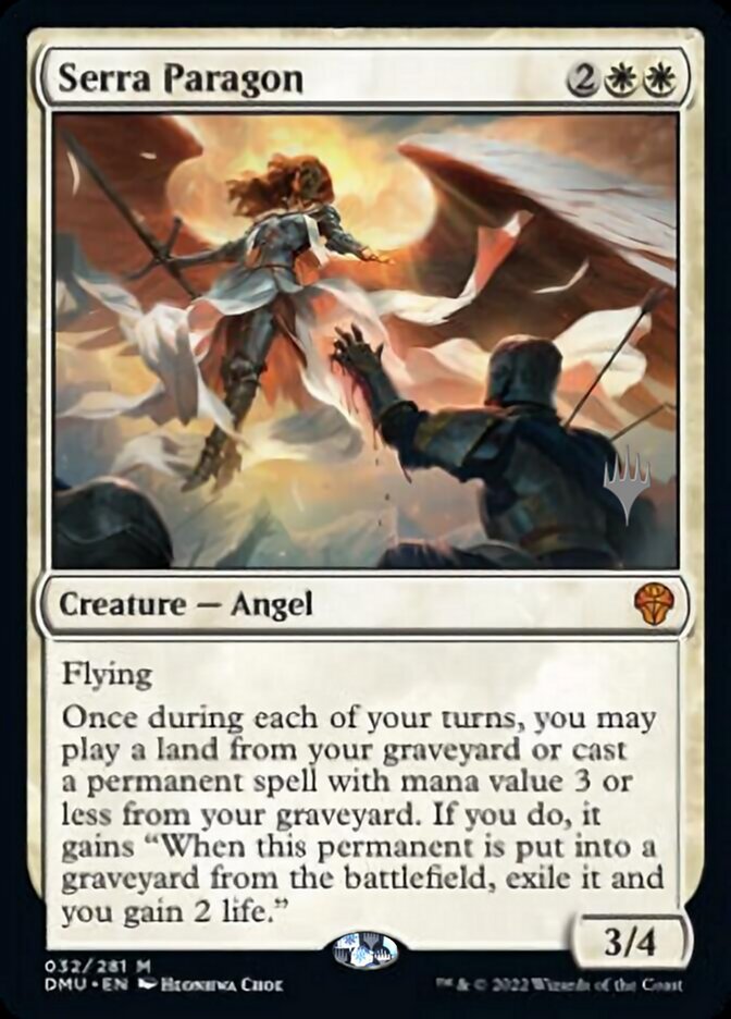 Serra Paragon (Promo Pack) [Dominaria United Promos] - Trinity Hobby