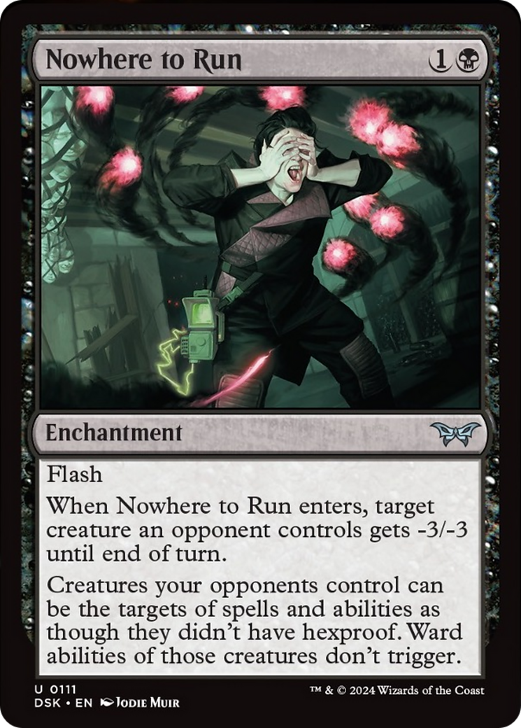 Nowhere to Run [Duskmourn: House of Horror] - Trinity Hobby