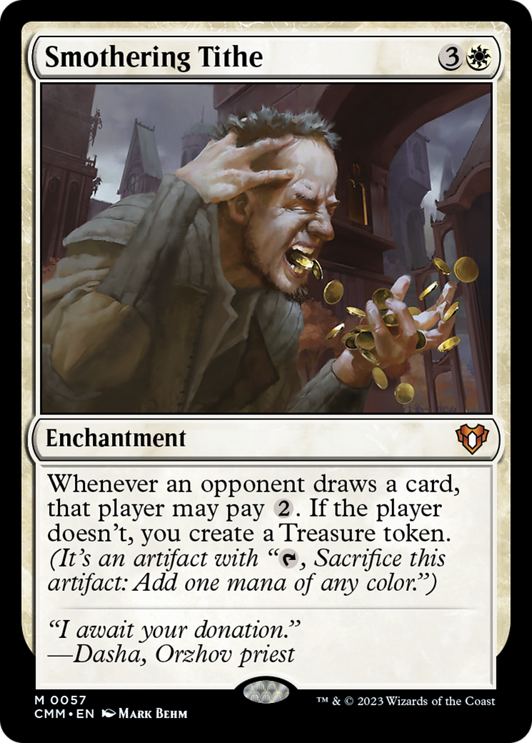 Smothering Tithe [Commander Masters] - Trinity Hobby