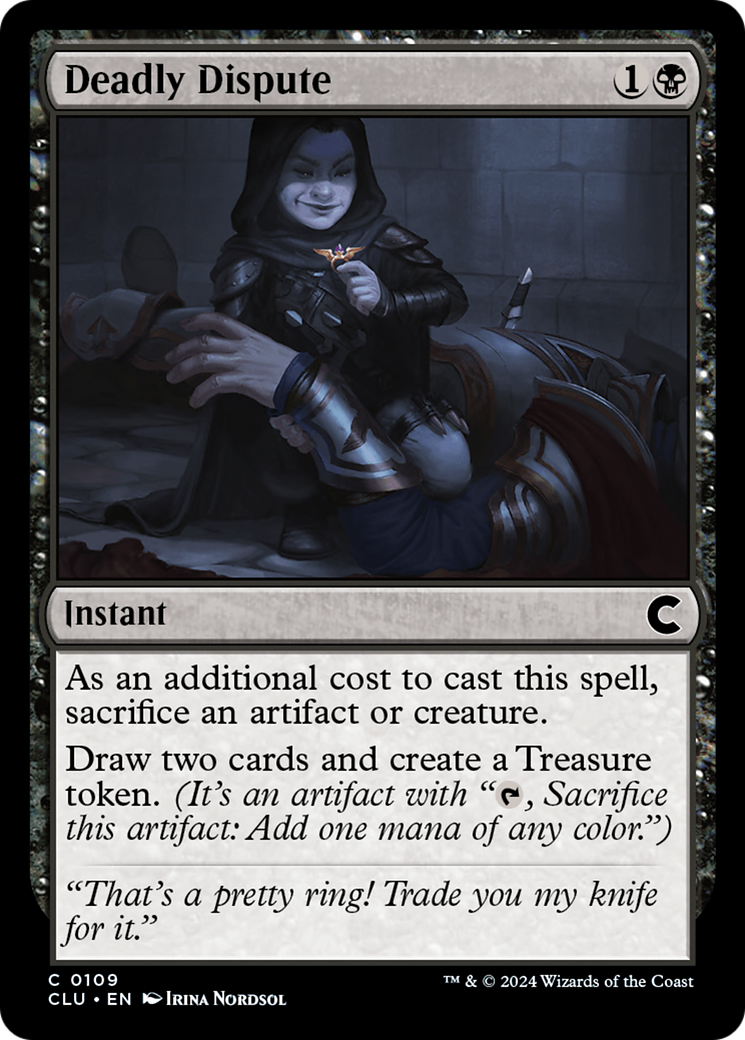 Deadly Dispute [Ravnica: Clue Edition] - Trinity Hobby