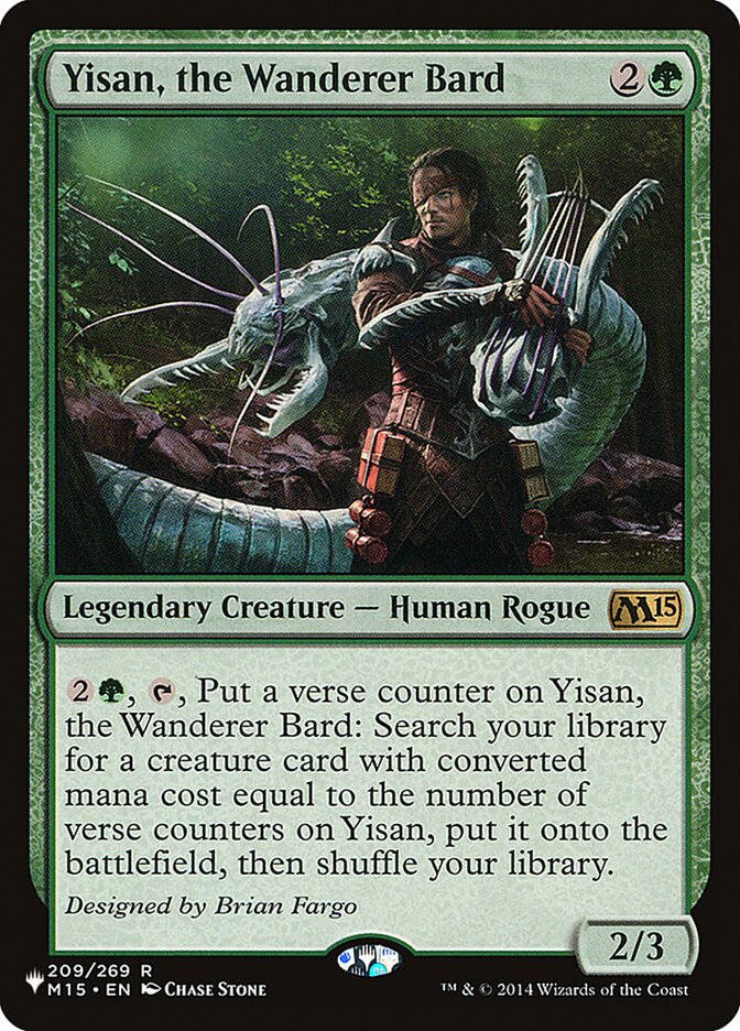 Yisan, the Wanderer Bard [The List] - Trinity Hobby
