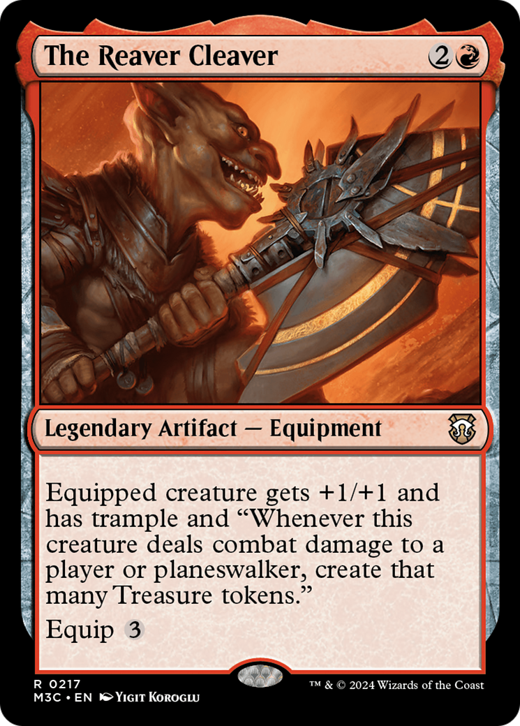 The Reaver Cleaver [Modern Horizons 3 Commander] - Trinity Hobby
