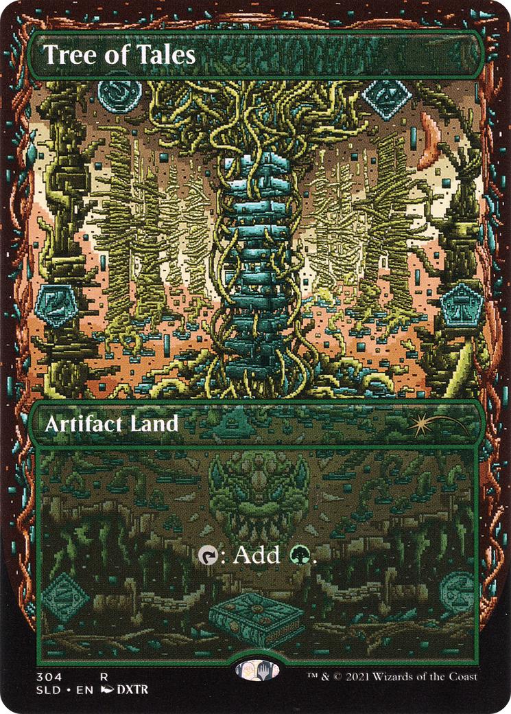 Tree of Tales (SLD-304) - [Secret Lair Drop] (Borderless) - Trinity Hobby