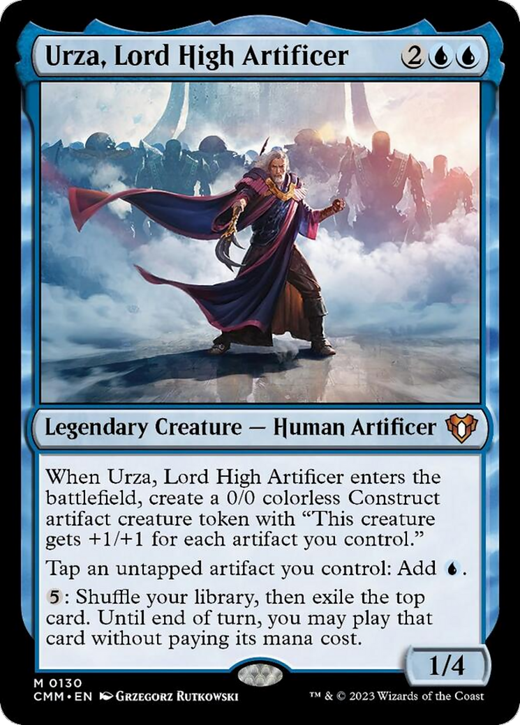Urza, Lord High Artificer [Commander Masters] - Trinity Hobby