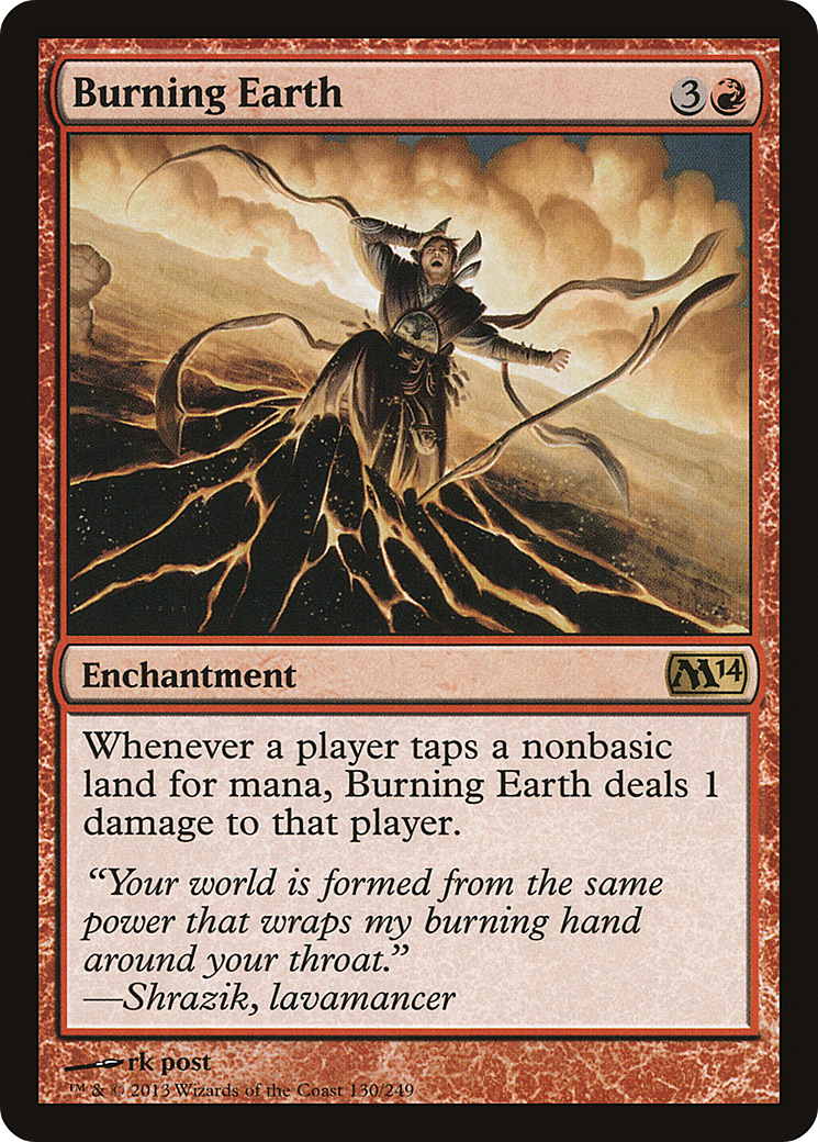 Burning Earth [Magic 2014] - Trinity Hobby