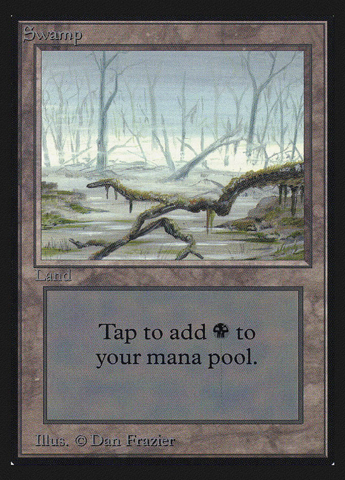 Swamp (White Fog in Trees) [Collectors' Edition] - Trinity Hobby