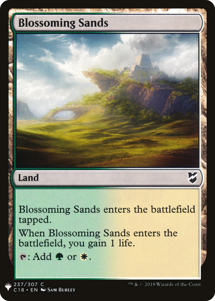 Blossoming Sands [Mystery Booster] - Trinity Hobby