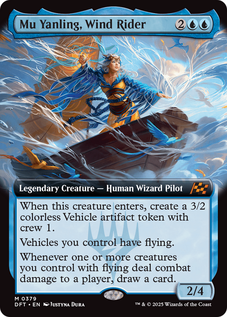 Mu Yanling, Wind Rider (Extended Art) [Aetherdrift] - Trinity Hobby