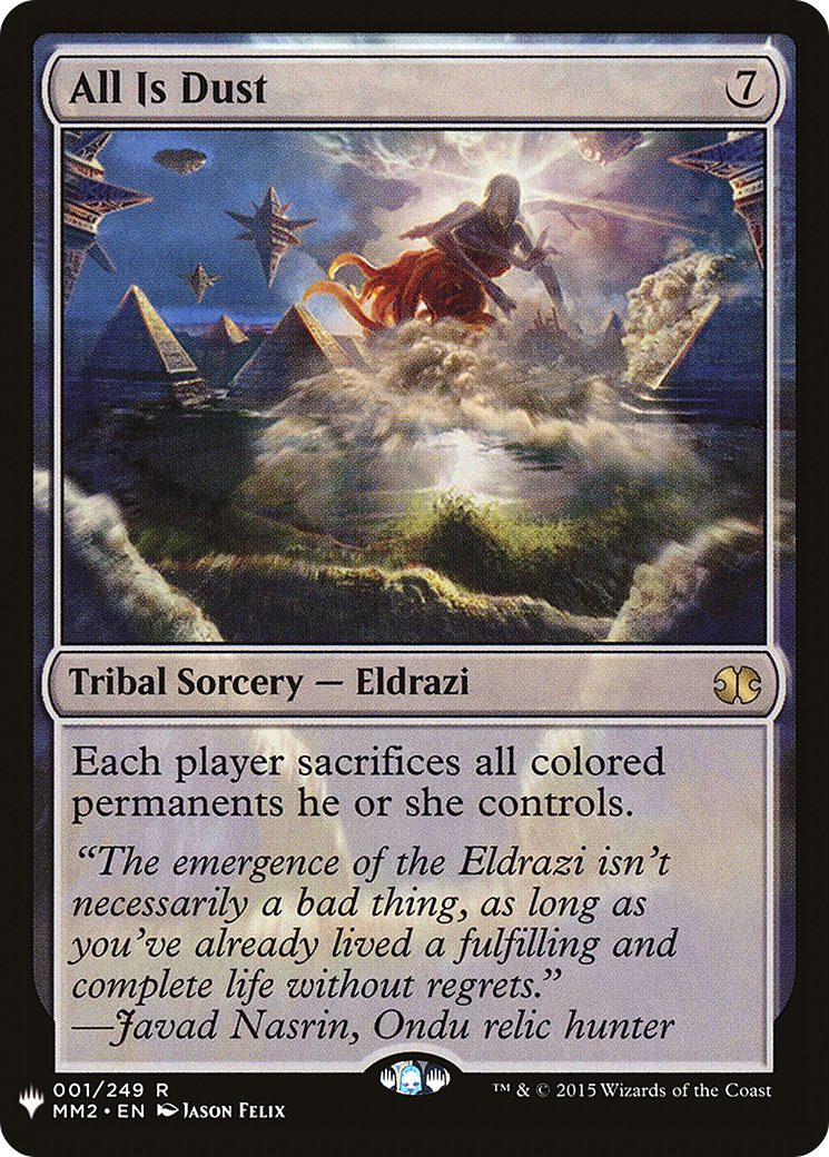 All Is Dust [Mystery Booster] - Trinity Hobby