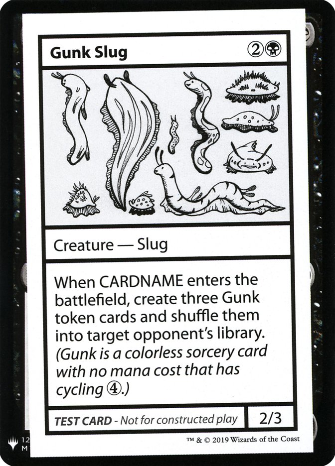 Gunk Slug [Mystery Booster Playtest Cards] - Trinity Hobby