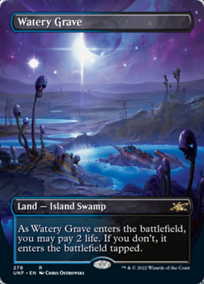 Watery Grave (Borderless) [Unfinity] - Trinity Hobby