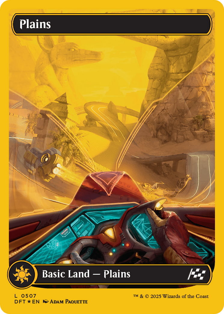 Plains (0507) (First-Place Foil) [Aetherdrift] - Trinity Hobby