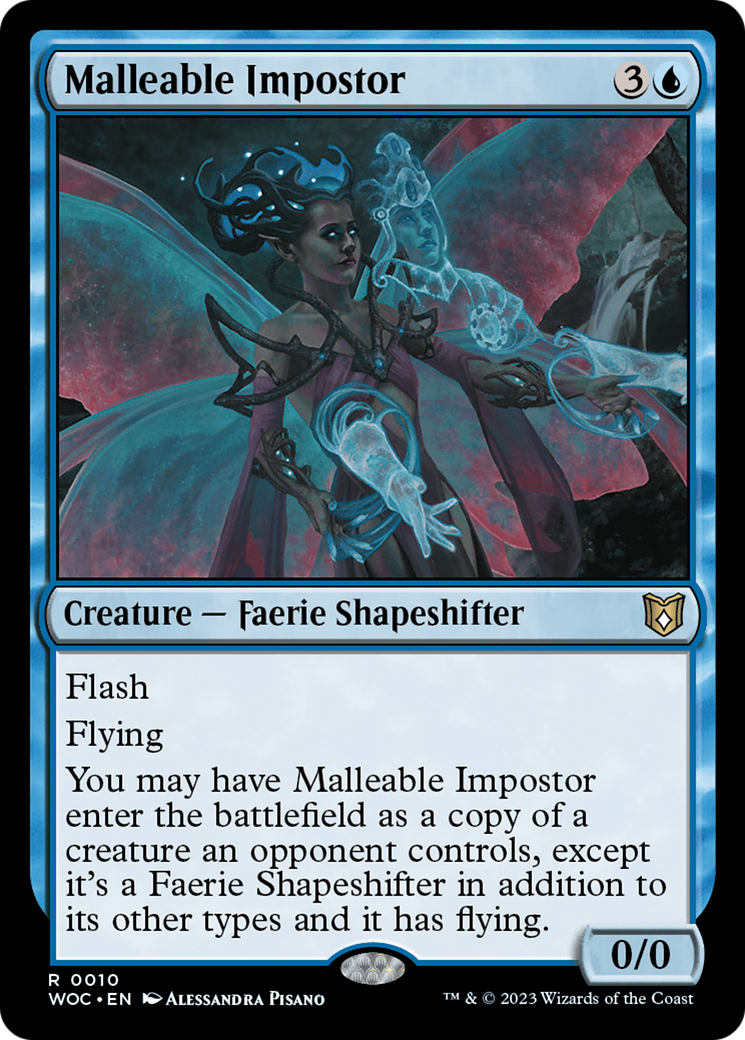 Malleable Impostor [Wilds of Eldraine Commander] - Trinity Hobby