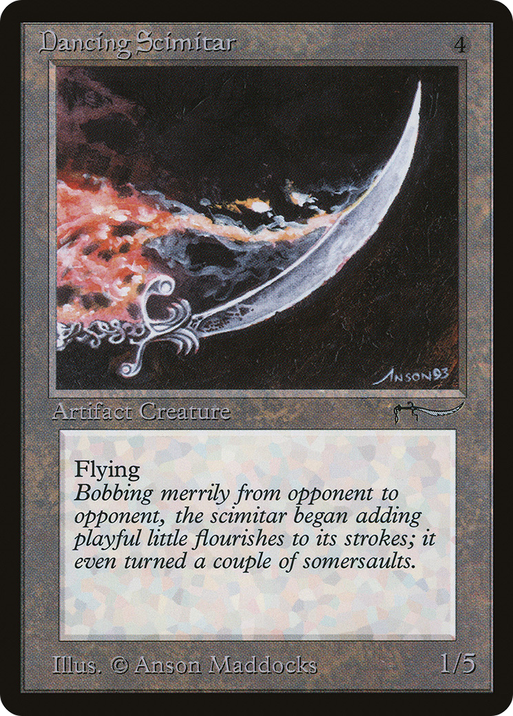Dancing Scimitar [Arabian Nights] - Trinity Hobby